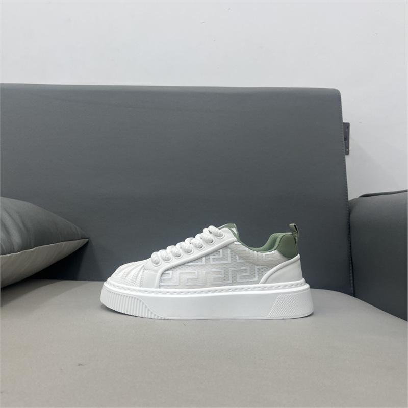 New thick-soled color matching trendy shell head casual board shoes casual shoes ok
