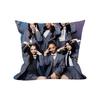 1Pc Girl Group Fan Pillowcase, Polyester 2D Double-Sided Print, Soft Decorative Cushion Cover, Ideal Birthday & Holiday Gift For