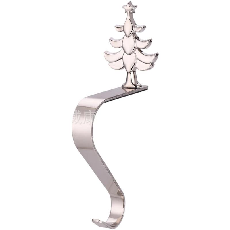 1 Stück eiserne Weihnachtshaken für Sockel und Ornamente, Metallhaken Typ B geeignet für saisonale Heimdekoration