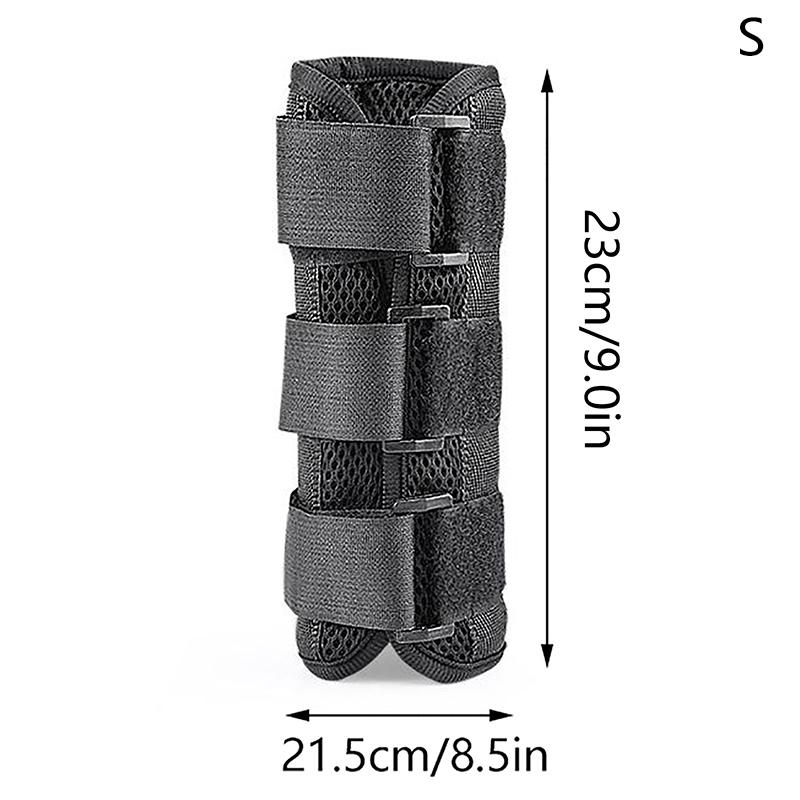 

Upper Limb Arm Fixed Splint Brace Sweat Absorption Elbow Steel Plate Steady Support Training Equipment Protector 23*21.5cm