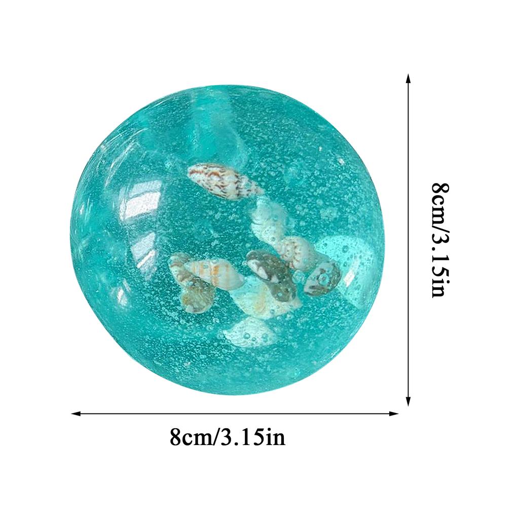 Soft Tpr Anti-Stress Ball With Slow Rebound Sea World Stress Relief Elastic Squeezing Colored Pinch Toy For Decompression Toys