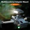 Lightweight Camera Mount Top Carry Expansion Mount Bracket for Mini 4 Pro Cameras Light Mount with 1/4Screw