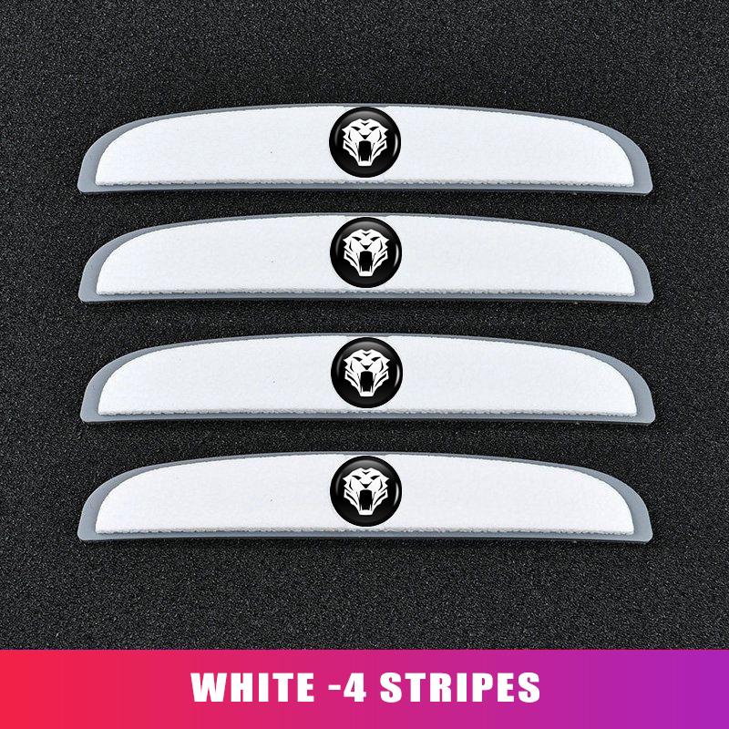 AAAFV1 For KIA 4Pcs Rubber Anti Collision Strip Car Door Rearview Mirror Protector Stickers Rio K5 K2 K3 Sportage Ceed Sorento Picanto