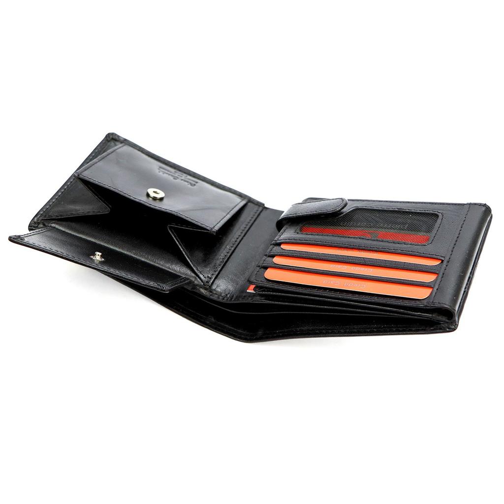 Faltbarer Leder-Herrenportemonnaie von Pierre Cardin