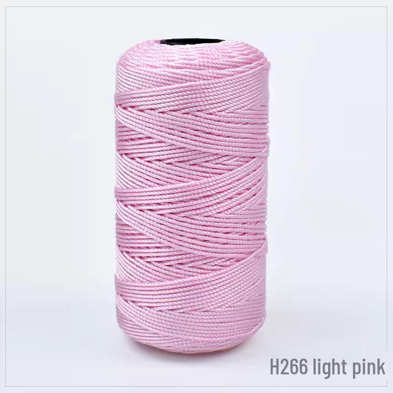 Chunky Wool & Ice Silk 3-Ply Yarn for DIY Crochet: Hand-Knitted Bag, Summer Hat, Shoes, and Seat Cushion