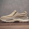 Klassische Herren Canvas Schuhe EVA Weiche Sohle Leichte Freizeit Stoffschuhe Einfache Slipper Plateau Loafer Rutschfeste Arbeitsschuhe Übergröße