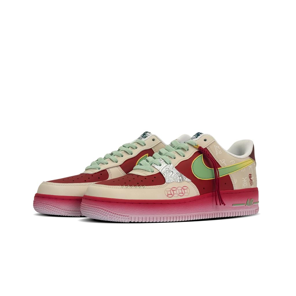 Nike Air Force 1 Low Top Skateboard Shoes Men's FJ4146-119(Team1449-)