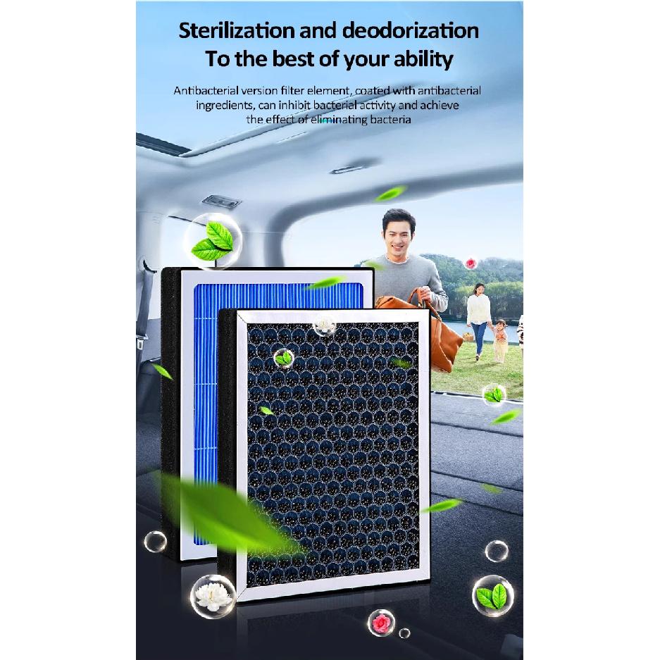 Activated Carbon Air Filter for BYD Yuan Up S1 Pro 2024 2025 2026 Air Conditioner Filter Car Accessories Auto Parts Tool Vehicle