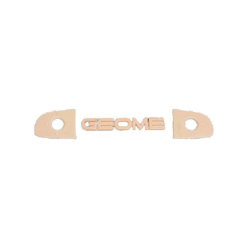 For Geely EX2 Geome Panda Mini EV Diy Car Steering Wheel Label Front and Rear Car Letter Label Stickers Interior Car Accessories