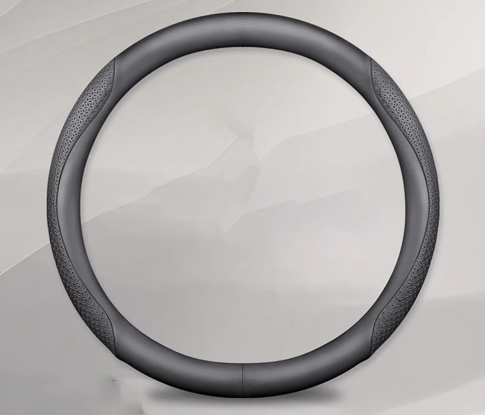 Compatible with car steering wheel cover Compatible with Nissan Leaf round shape чёрный