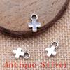 Heart Cross Shaped Charms Pendant For Bracelet Necklace Jewelry Making Craft Findings