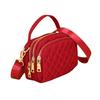 New Women's Bag Single Shoulder Crossbody Bag Hand-held Square Bag Multifunctional Oxford Versatile Shoulder Bag