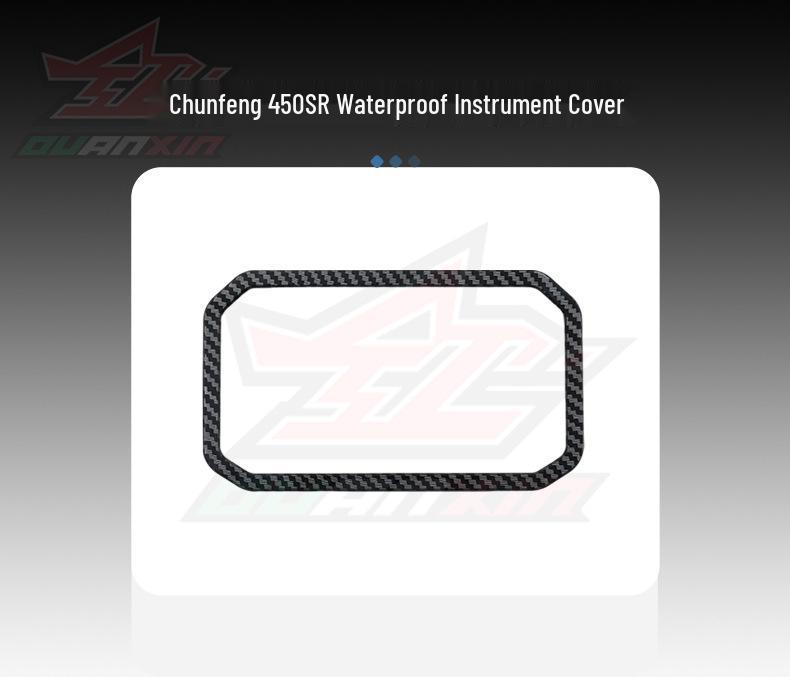CFMOTO 450SR Dashboard Cover: Waterproof, Scratch-Resistant, Dustproof, Decorative Accessory
