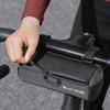 Bike Handlebar Bag Portable Multi-purpose Simple Installation Large Capacity Waterproof Storage Pouch Bicycle Frame Tube Bag