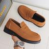 Fashion Fashion Trend Men Loafers Simple Slip-On Casual Shoes Office Lightweight Driving Shoes Versatile Man Business Footwear Moccasins