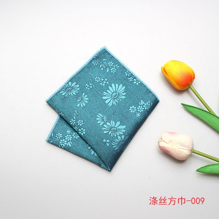 Różnorodność stylów chusteczek kieszonkowych, garnitury męskie, koszule męskie, chusteczki kieszonkowe, wysokiej klasy bankietowe małe kwadratowe chusteczki