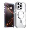 KEYSION Transparent Magnetic Case for MagSafe for iPhone 14 15 Pro Max Wireless Charging Shockproof Phone Cover for iPhone 14 15 Plus