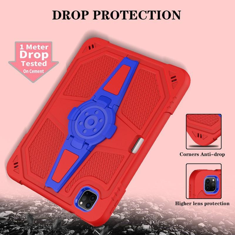 IPad Case 9 10th Gen Pro 11 Air 4 5 With Pencil Holder Stand Shockproof Tablet Cover