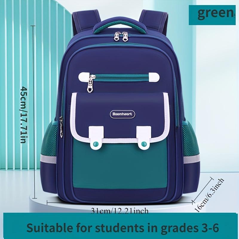 1pc-Lightweight,breathable Backpack Suitable for Boys&girls in Grades 1-6,scientifically Protects The Spine,with Fabric