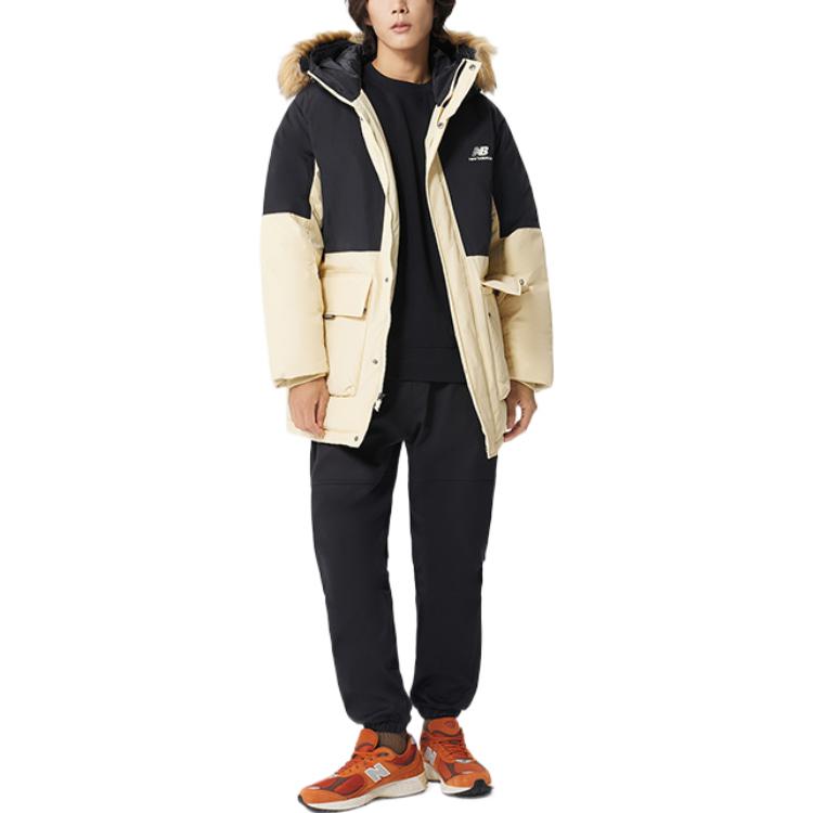 New Balance Down Jacket Men's Ecru AMJ23355-GO