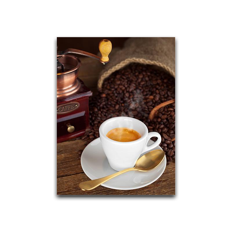 Coffee Posters Kitchen Decorative Painting Nordic Cafe Decor Pictures for Dining Room Wall Art Canvas Prints Cuadro No Frame