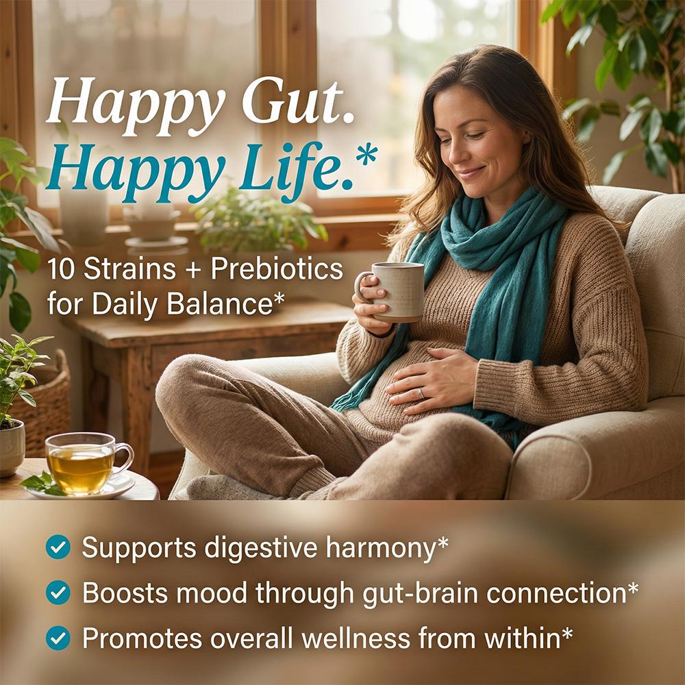 Probiotic 60 Billion Cfu Dietary Supplement, With Prebiotic Blend, 120 Softgels Per Bottle