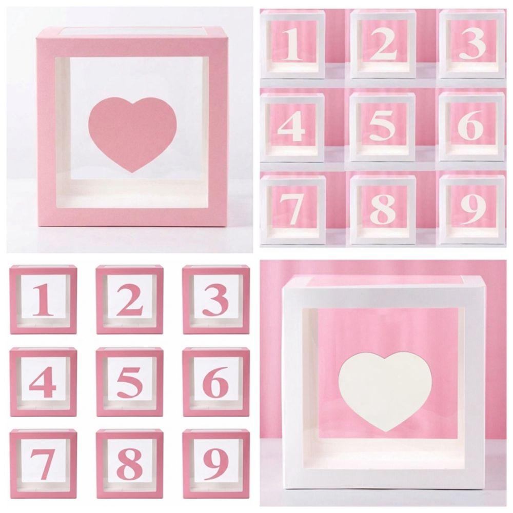 Transparent Balloon Box Clear Material Party Balloon Box Display Box Party Decorations