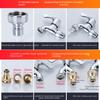 Adaptor robinet mașină de spălat din cupru – Convertor 4/6 puncte și accesoriu țeavă de admisie