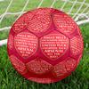 Football team.C Print Size 5 Soccer Ball, Standard Match Football for Sports Game and Team Practice, Ideal Gift for Soccer Fans