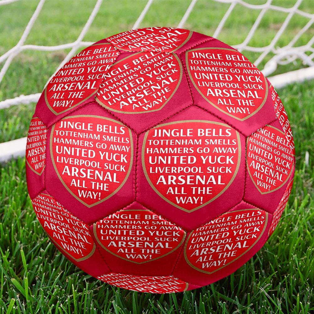 Football team.C Print Size 5 Soccer Ball, Standard Match Football for Sports Game and Team Practice, Ideal Gift for Soccer Fans