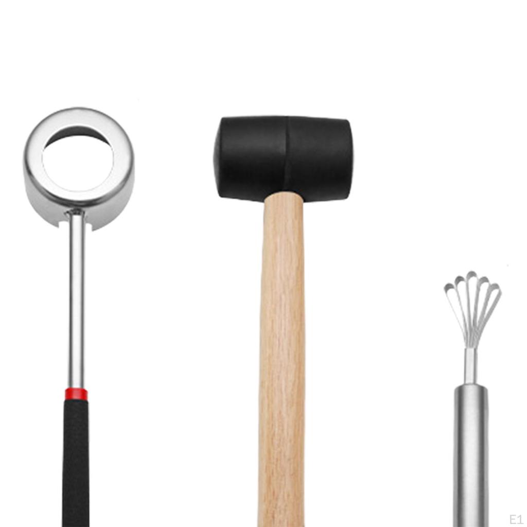 4 Stück Kokosnussöffner Stanzer Fruchtöffner Multifunktional Stabil Leichtgewicht Öffner Werkzeugset