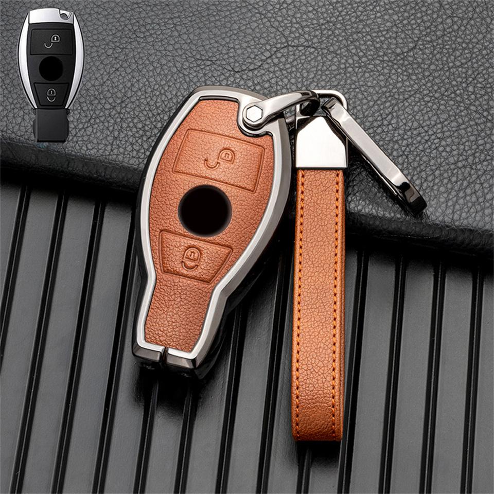 Auto Schlüssel Fall Abdeckung Schlüssel Tasche Für Mercedes Benz ABCS Klasse AMG GLA CLA GLC W176 W221 W204 W205 Zubehör halter Shell Schlüsselbund