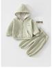 Girls & Boys Two-Piece Casual Set: Autumn/Winter Baby Clothes with Long Pants