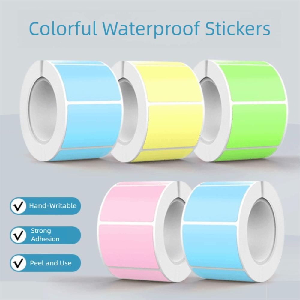 200pcs Handwritable Label Paper Self Adhesive Category Labels New Label Stickers  Home Accessories