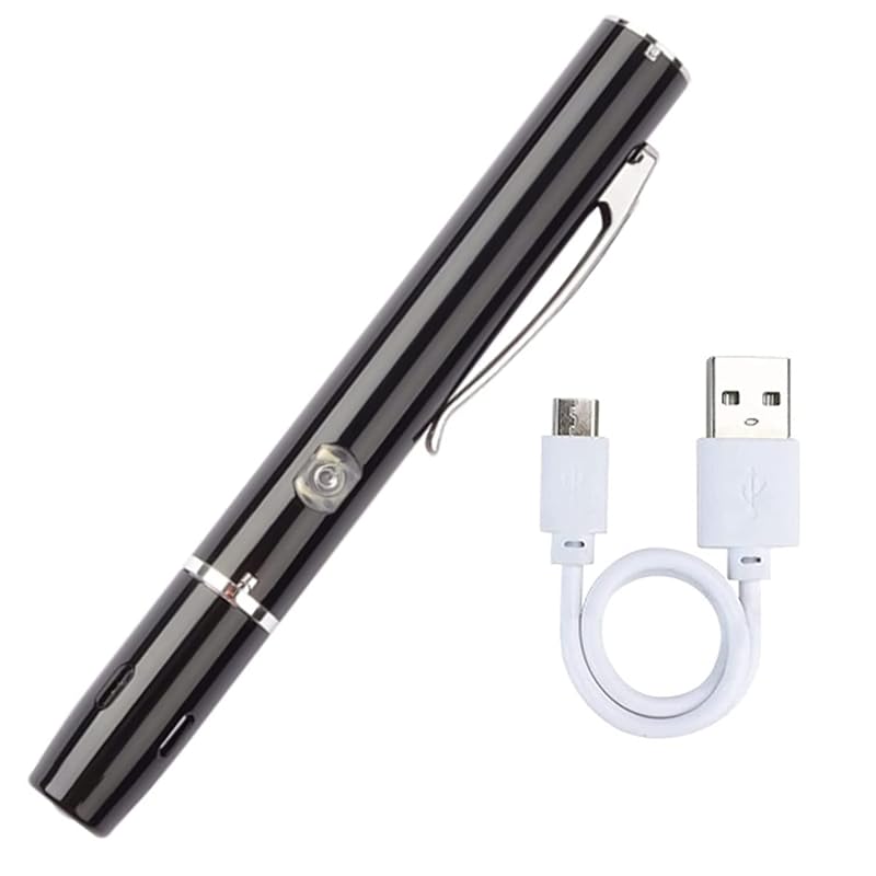 

KEWAYO handy light USB rechargeable small size flashlight mini led flashlight USB cable included Applicable to camping, night walks, emergency
