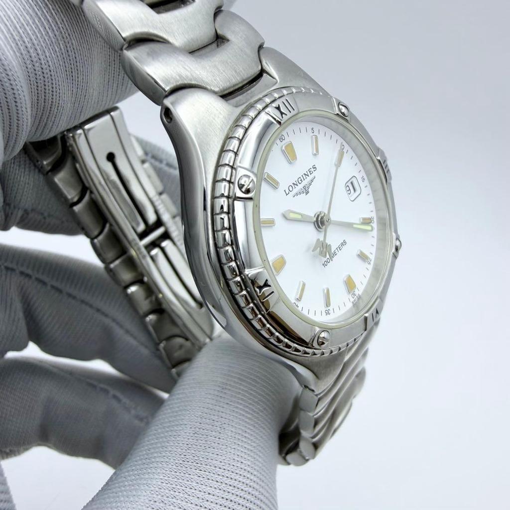 Used [Working condition, new battery] LONGINES Days Ladies L3.112.4