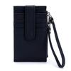 Genuine leather women zipper purse brand design coin purse id card holder Cowhide ladies wallets panelled money wristlet bags