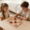 Montessori Play Game Wooden Toy Mini Chess Interaction Puzzle Training Brain Learing Early Educational Toys Gifts For Children