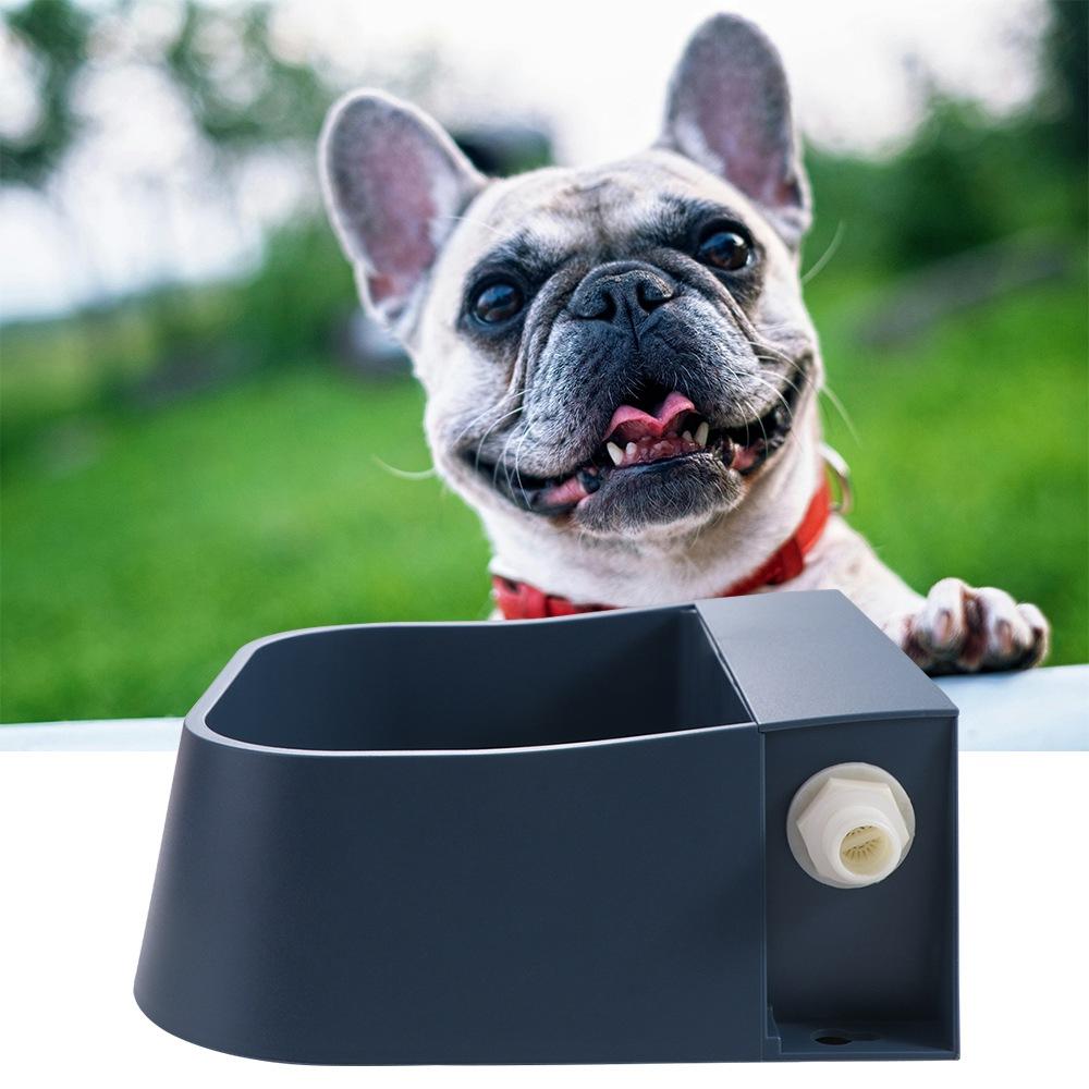 Float Valve Pet Drinker Bowl 2L Drinker Dog Bowl Pets Reservoir Automatic Water Feeder Bowl  Dog