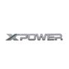 3D Car Styling X XPOWER for car Hood Fender trunk Rear Bonnet Nameplate Decal Emblem Badge Sticker