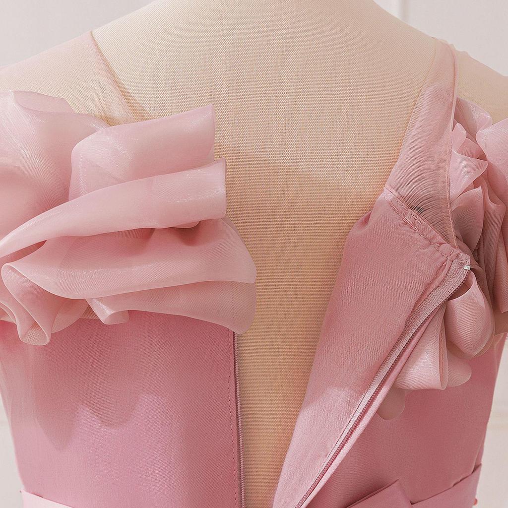 European & American Style Flower Girl Princess Dress - Puffy Skirt for Wedding & Piano Performance