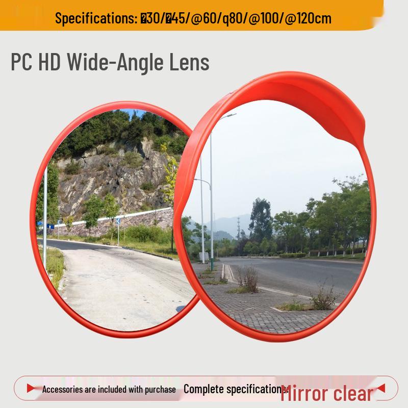 Weitwinkel-Verkehrskonvexspiegel für die Verkehrssicherheit