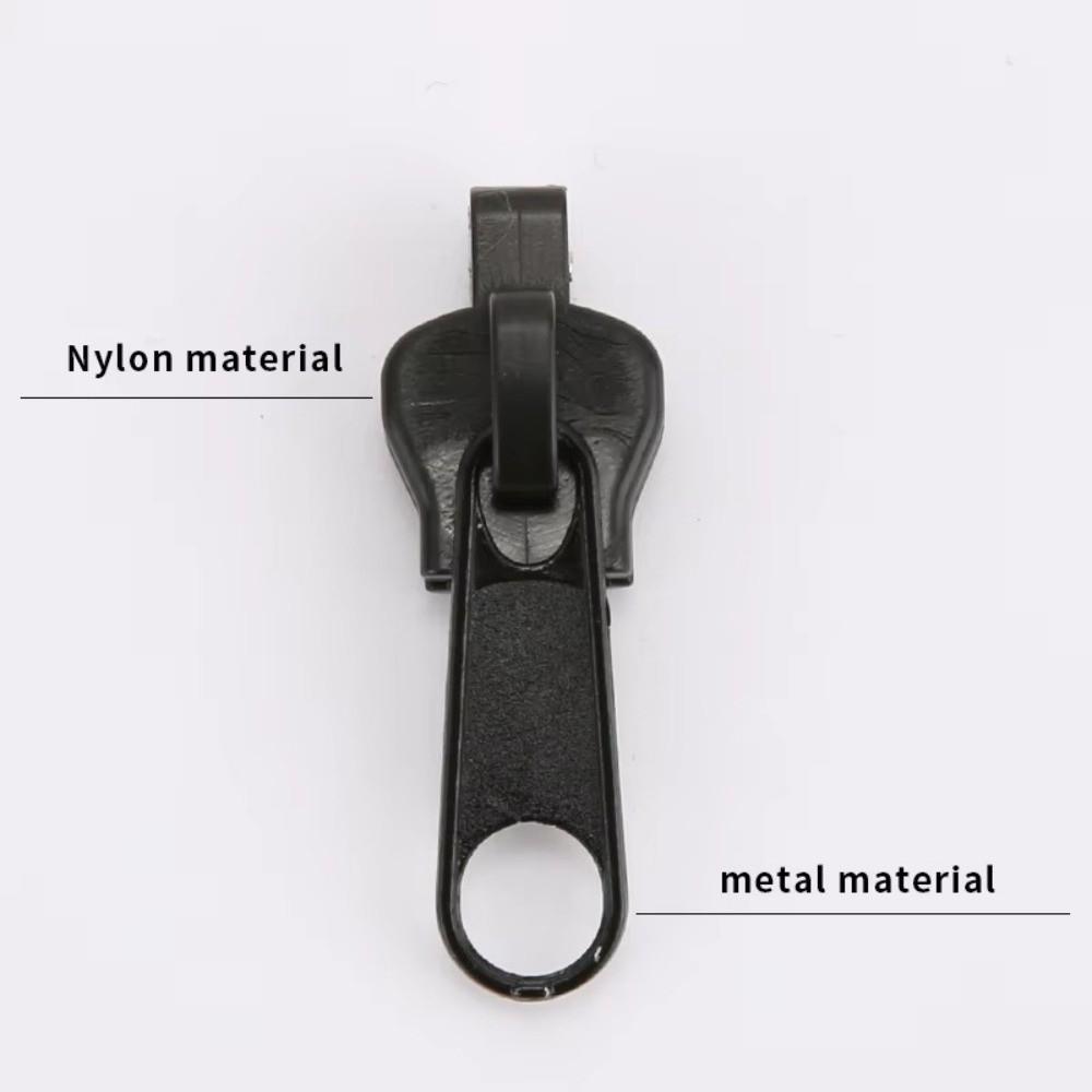 New 4 Sizes Zipper Head Repair Handmade Zipper Puller Head Universal Bag Zippers for DIY Sew