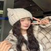 Cat Ear Beanie Winter Hat Warm Knitted Cap With Windproof Thickened Design Cute Autumn Winter Warm Accessories