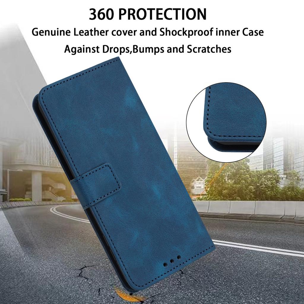 For Xiaomi Redmi Note 14 Pro+ 5G/Note 14 Pro 5G/Note 14 Pro 4G/Poco X7 5G Leather Case Solid Color Wallet Phone Cover