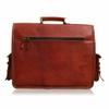 Neue Vintage Herren Echtleder Satchel Schulter Laptoptasche Messenger Aktentasche