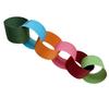 Pack Of 100 Colorful Rainbow Paper Chains For Kids Birthday Party Classroom Decorations Preschool Activities And Festival Event