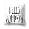 Thanksgiving Pillowcase Blessing Maple Leaf Pumpkin Sofa Cushion Cover Office Home Living Room Pillowcase