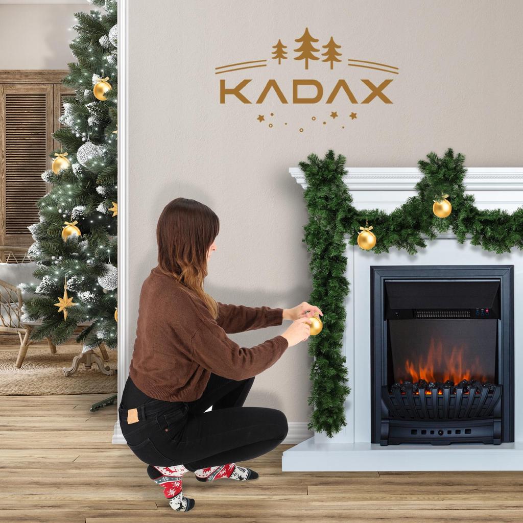 KADAX Christmas Tree Garland 300 Cm Christmas Dense Premium