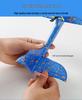 USB Rechargeable Foam Hand-Throw Boomerang Airplane Toy for Kids